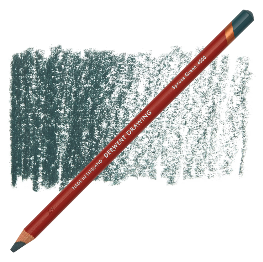 Derwent Drawing Pencil 4000 Spruce Green