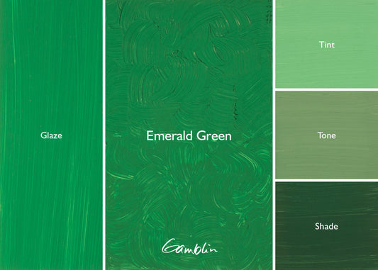 Gamblin Artist Oil 37ml Series 1 Emerald Green