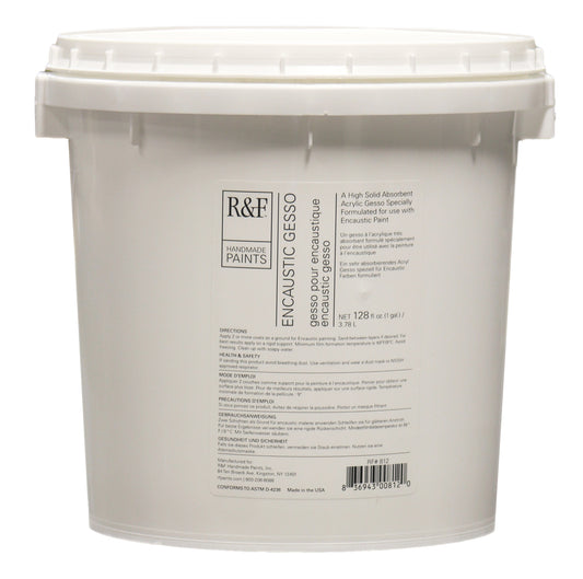 R&F Encaustic Gesso 128oz 3.78L