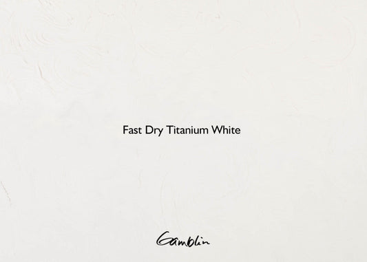 Gamblin Artist Oil 37ml Series 1 Fast Dry Titanium White / Quick Dry White