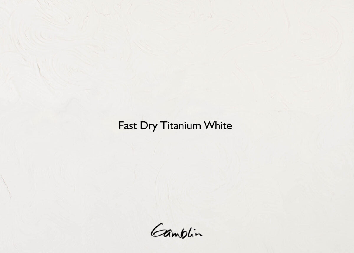Gamblin Artist Oil 37ml Series 1 Fast Dry Titanium White / Quick Dry White