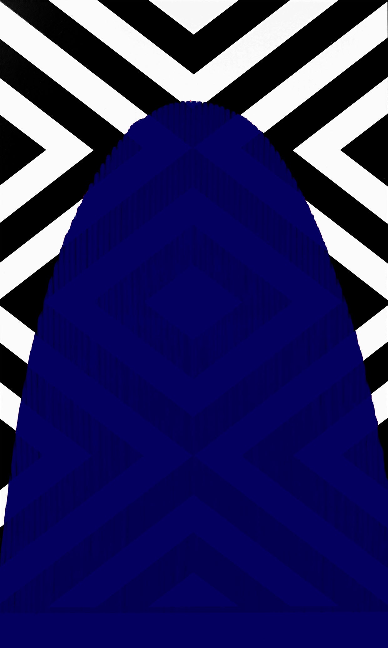 Langridge Fluid Acrylic 30ml Series 2 Ultramarine Blue