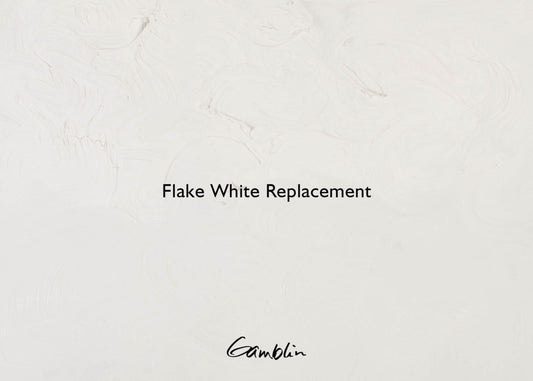 Gamblin Artist Oil 37ml Series 1 Flake White Replacement