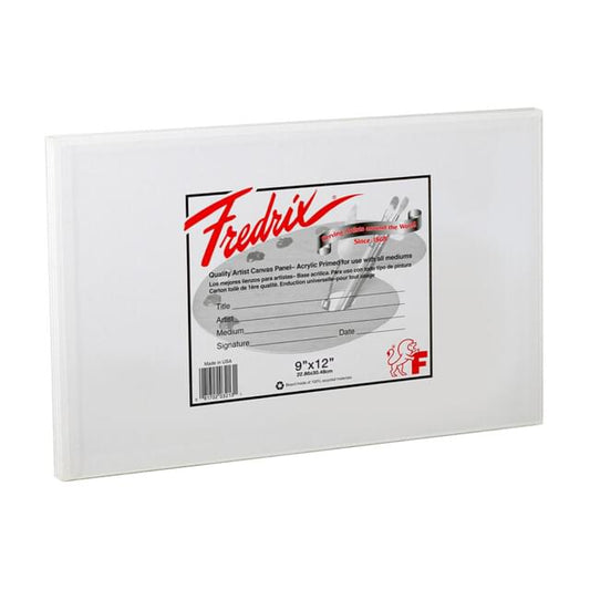 Fredrix Canvas Panel 9" x 12"