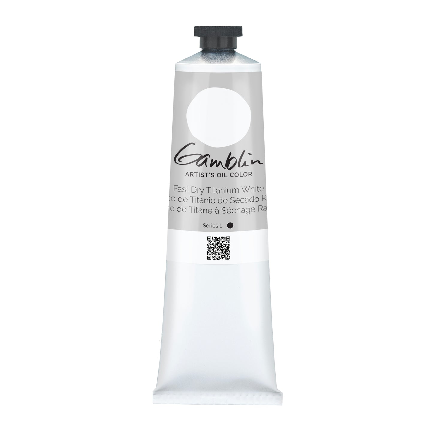 Gamblin Artist Oil 150ml Series 1 Fast Dry Titanium White