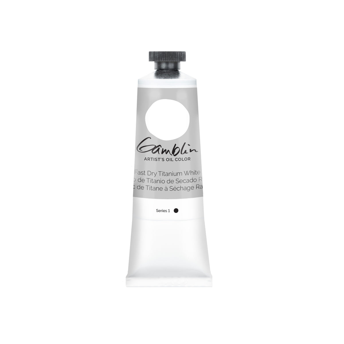 Gamblin Artist Oil 37ml Series 1 Fast Dry Titanium White / Quick Dry White