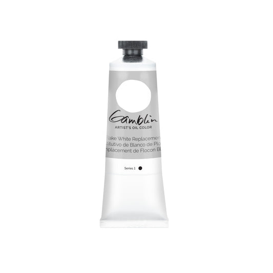 Gamblin Artist Oil 37ml Series 1 Flake White Replacement