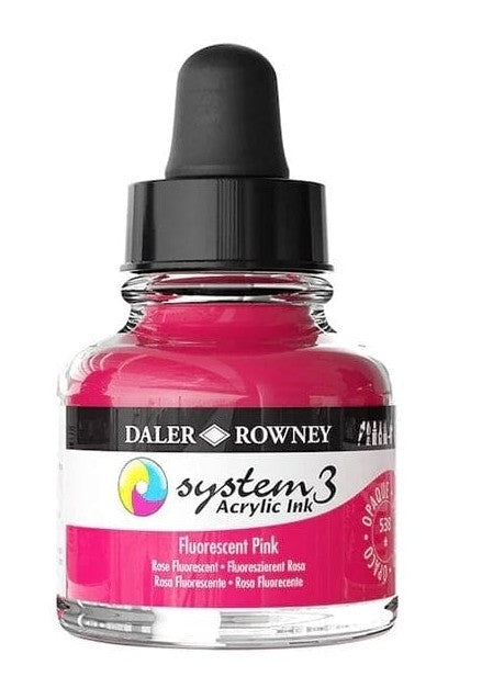 Daler System3 Ink 29.5ml 538 Fluoro Pink