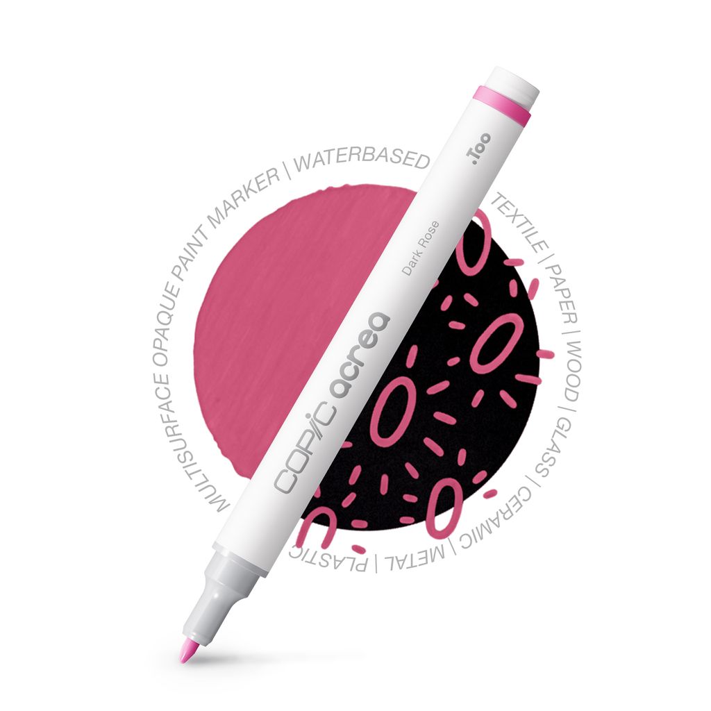 Copic Acrea Paint Marker Dark Rose