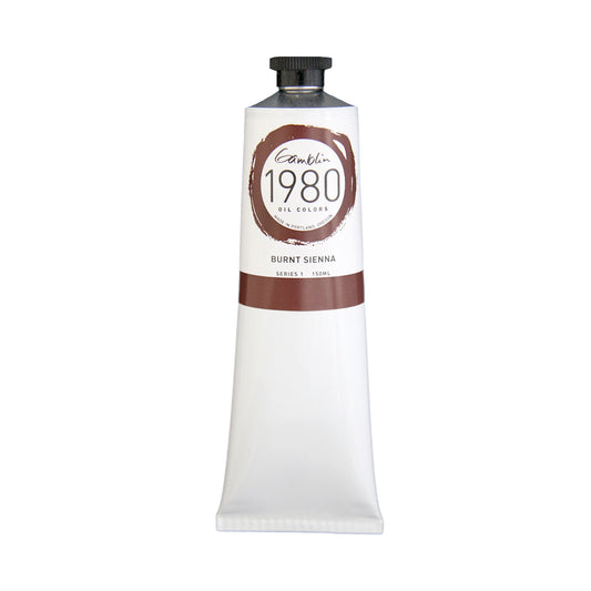 Gamblin 1980 Oil Colour 150ml Burnt Sienna