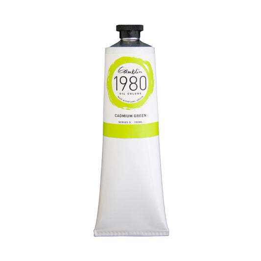 Gamblin 1980 Oil Colour 150ml Cadmium Green