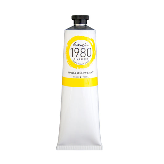 Gamblin 1980 Oil Colour 150ml Hansa Yellow Light