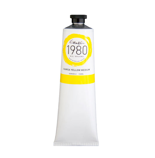 Gamblin 1980 Oil Colour 150ml Hansa Yellow Medium
