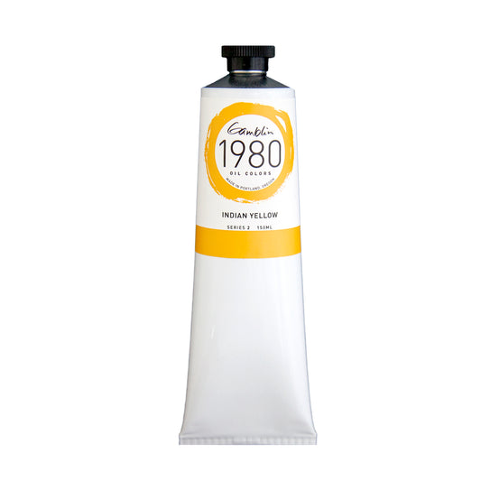 Gamblin 1980 Oil Colour 150ml India Yellow