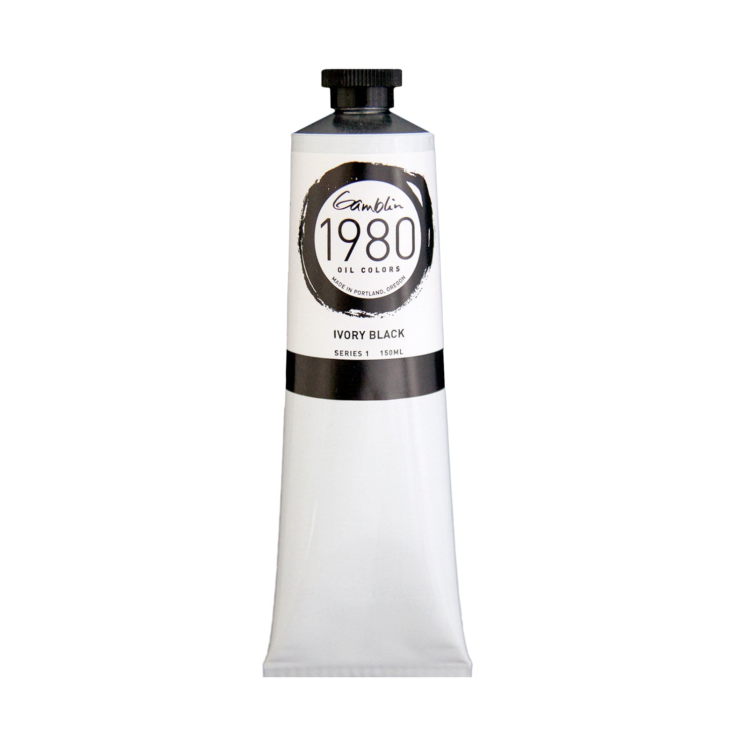 Gamblin 1980 Oil Colour 150ml Ivory Black