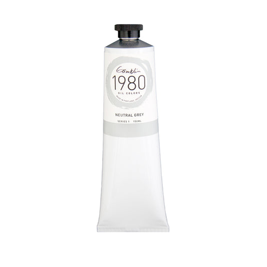 Gamblin 1980 Oil Colour 150ml Neutral Grey