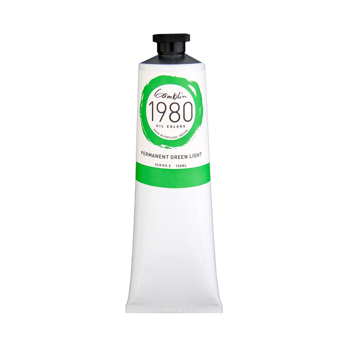 Gamblin 1980 Oil Colour 150ml Permanent Green Light