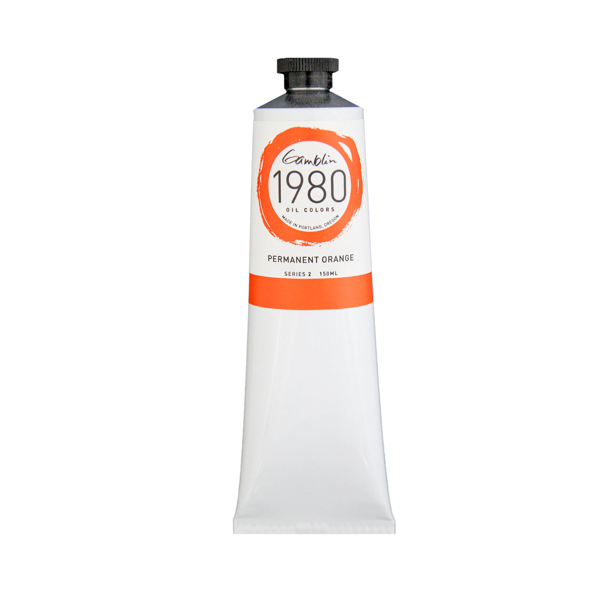 Gamblin 1980 Oil Colour 150ml Permanent Orange
