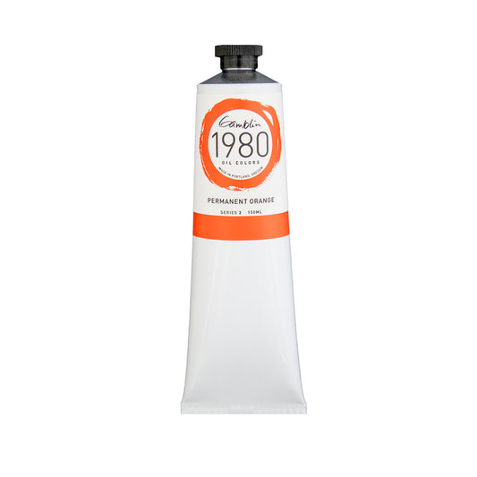 Gamblin 1980 Oil Colour 150ml Permanent Orange