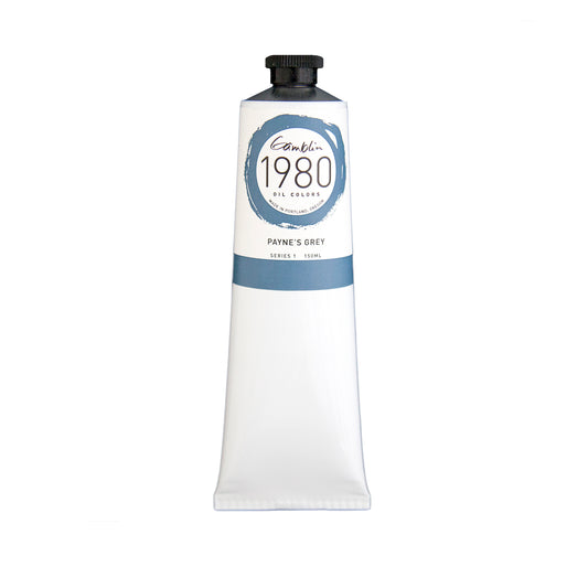 Gamblin 1980 Oil Colour 150ml Paynes Grey