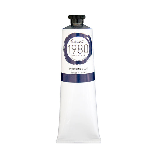 Gamblin 1980 Oil Colour 150ml Prussian Blue