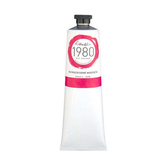 Gamblin 1980 Oil Colour 150ml Quinacridone Magenta