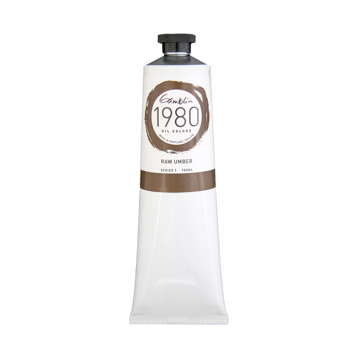 Gamblin 1980 Oil Colour 150ml Raw Umber