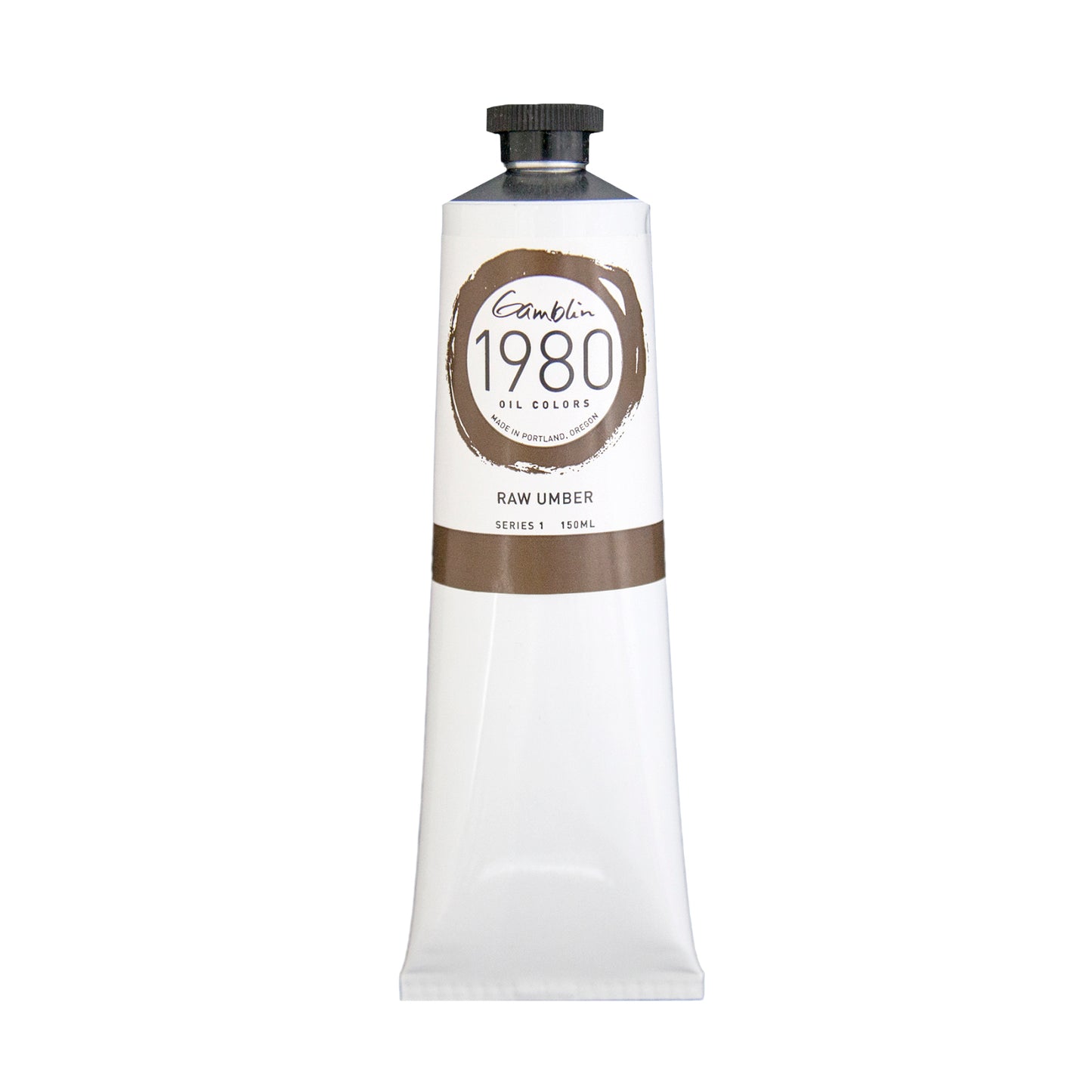 Gamblin 1980 Oil Colour 150ml Raw Umber