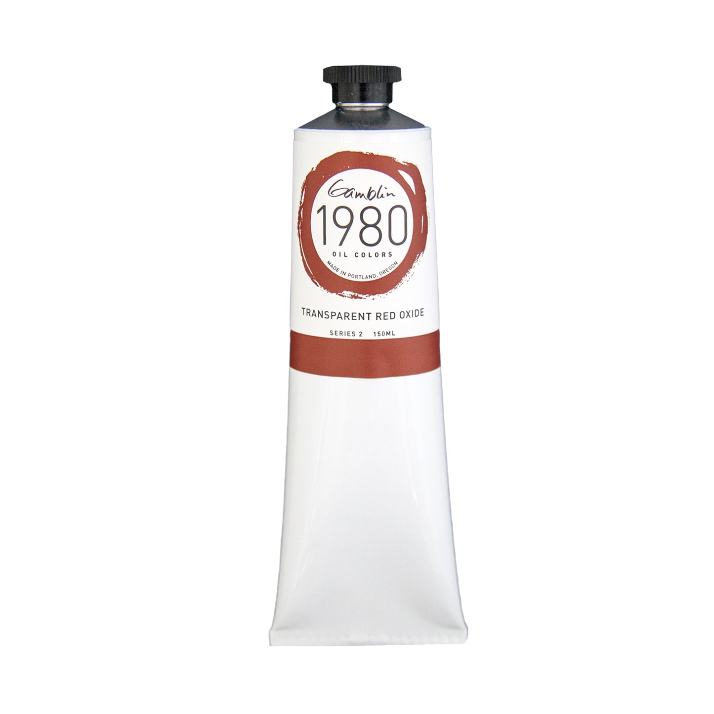 Gamblin 1980 Oil Colour 150ml Transparent Red Oxide