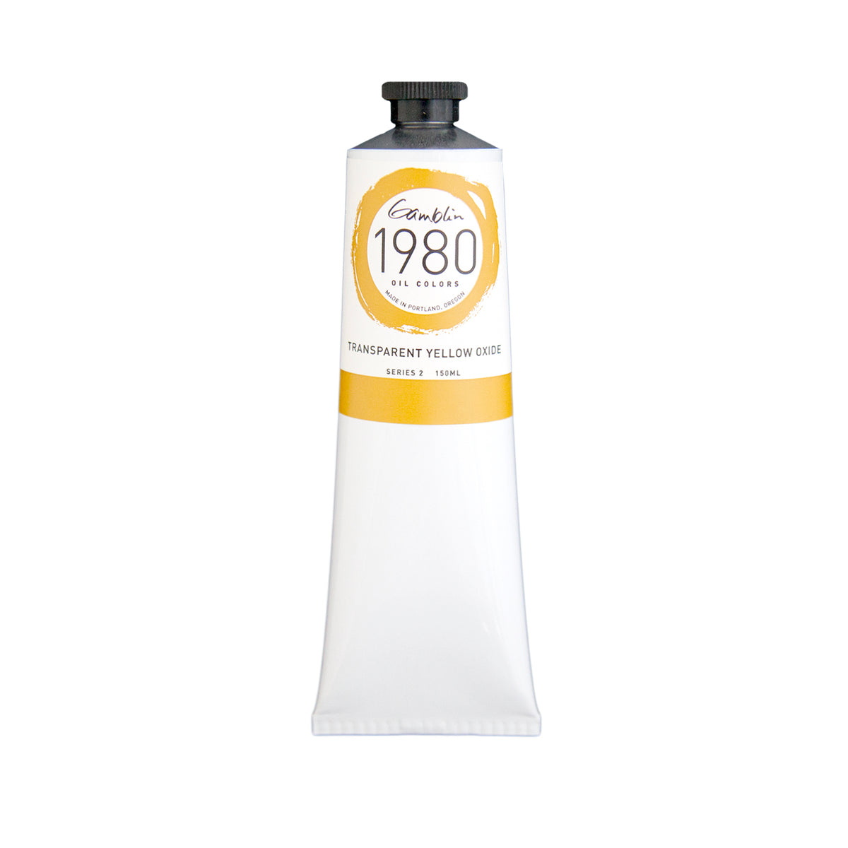 Gamblin 1980 Oil Colour 150ml Transparent Yellow Oxide