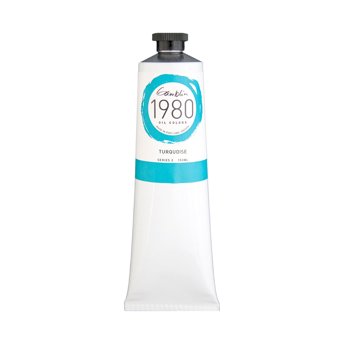 Gamblin 1980 Oil Colour 150ml Turquoise