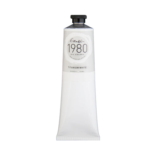 Gamblin 1980 Oil Colour 150ml Titanium White
