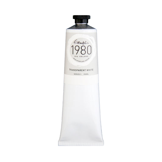 Gamblin 1980 Oil Colour 150ml Transparent White
