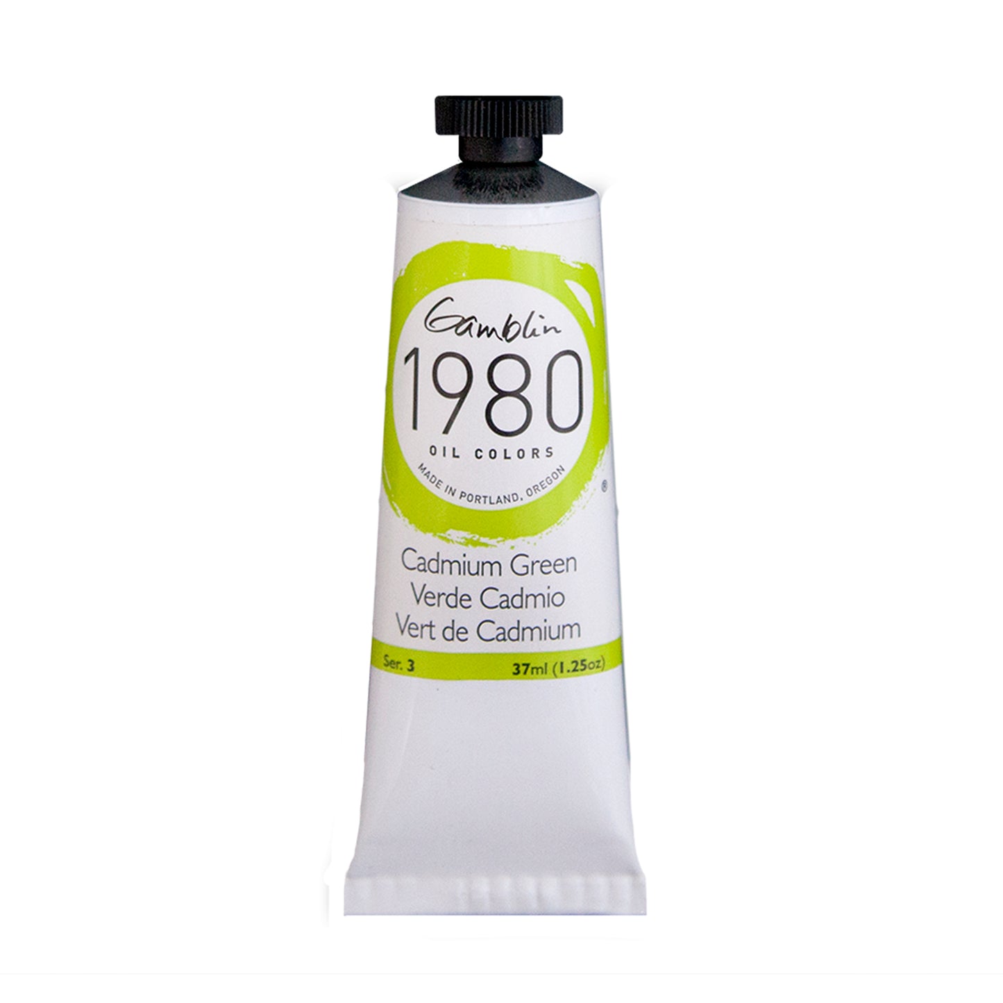 Gamblin 1980 Oil Colour 37ml Series 3 Cadmium Green