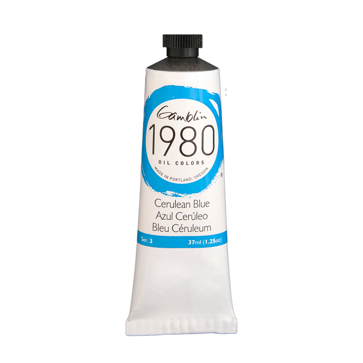 Gamblin 1980 Oil Colour 37ml Series 3 Cerulean Blue