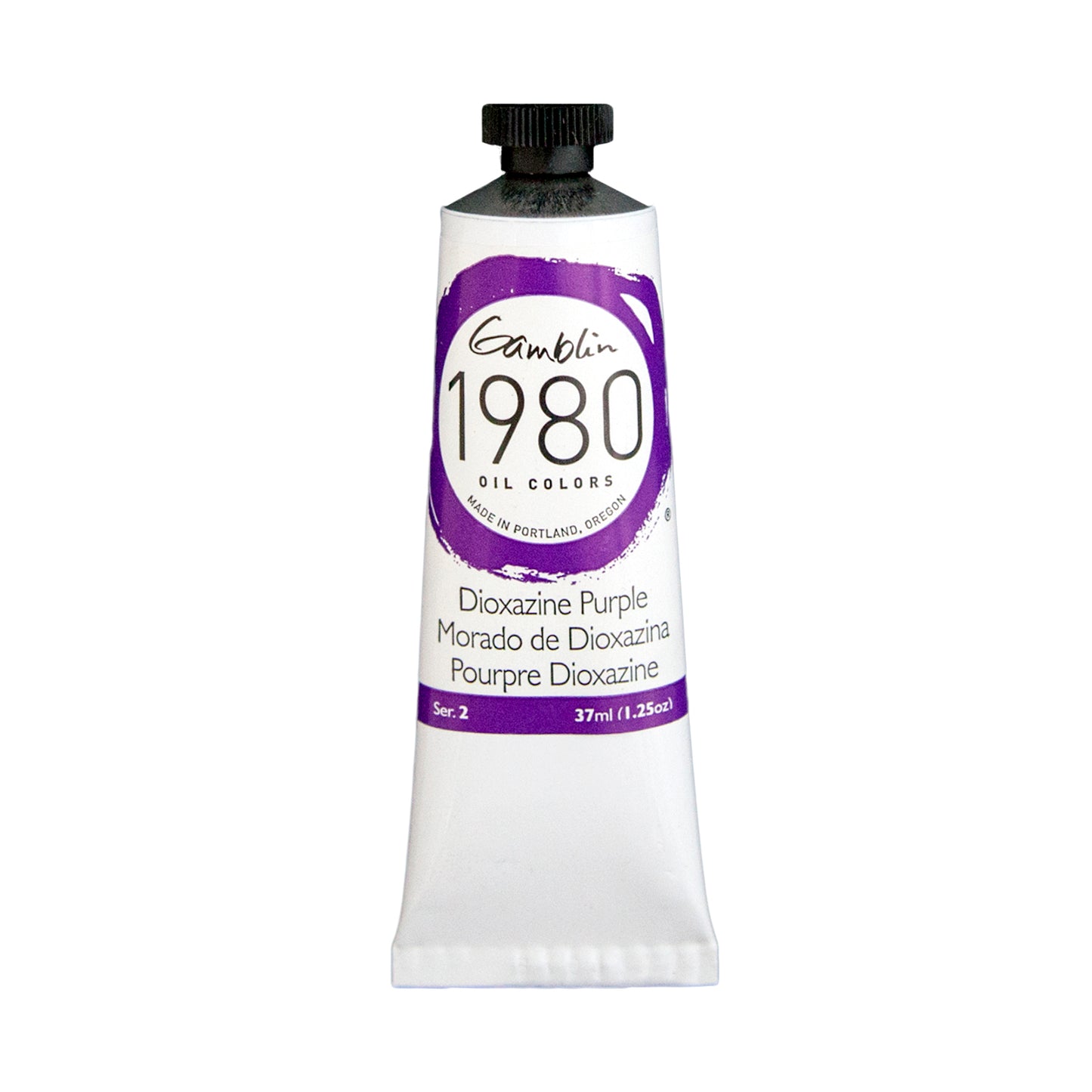 Gamblin 1980 Oil Colour 37ml Series 2 Dioxazine Purple