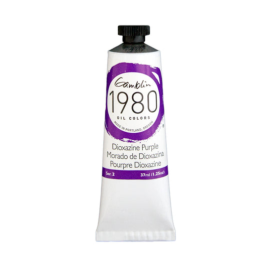 Gamblin 1980 Oil Colour 37ml Series 2 Dioxazine Purple