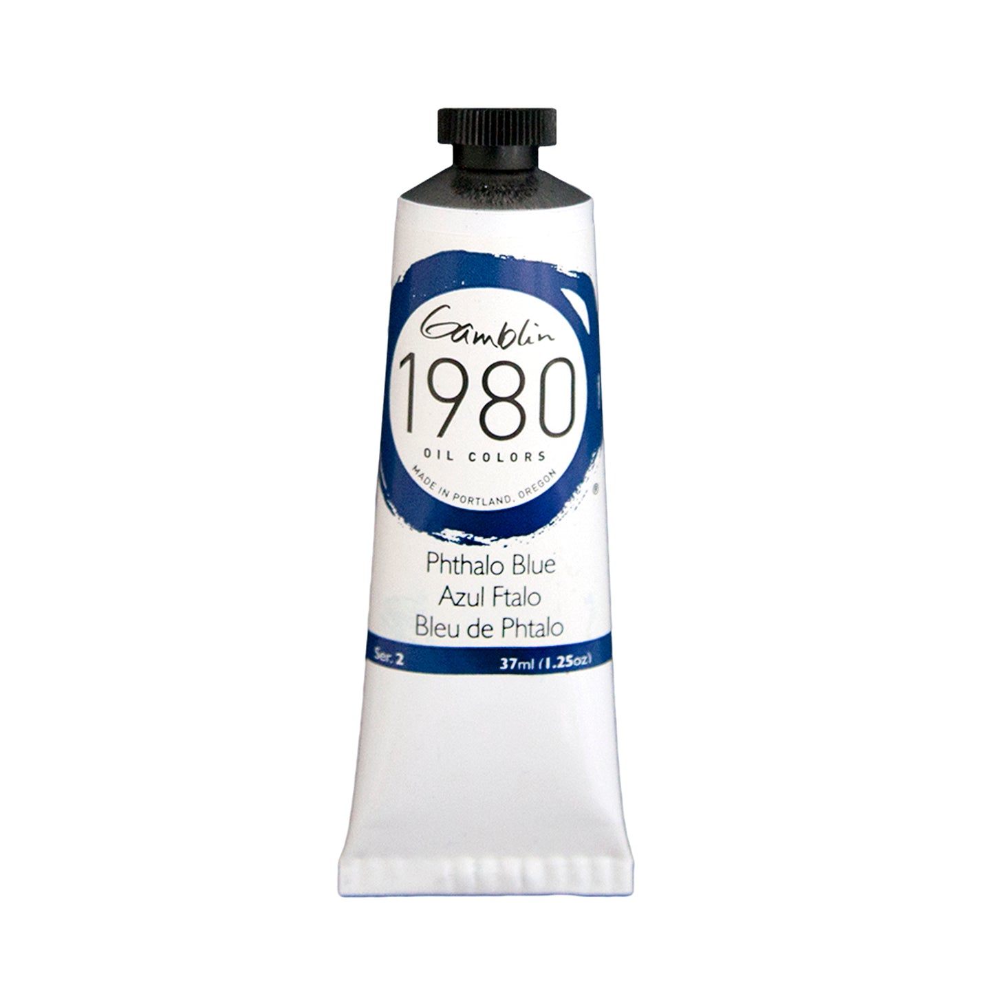 Gamblin 1980 Oil Colour 37ml Series 2 Phthalo Blue