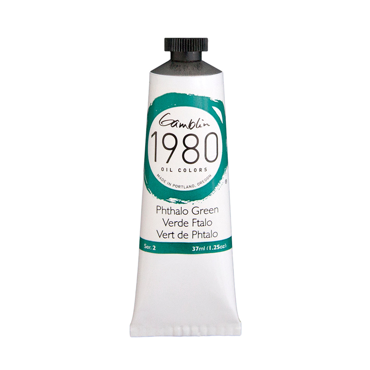 Gamblin 1980 Oil Colour 37ml Series 2 Phthalo Green