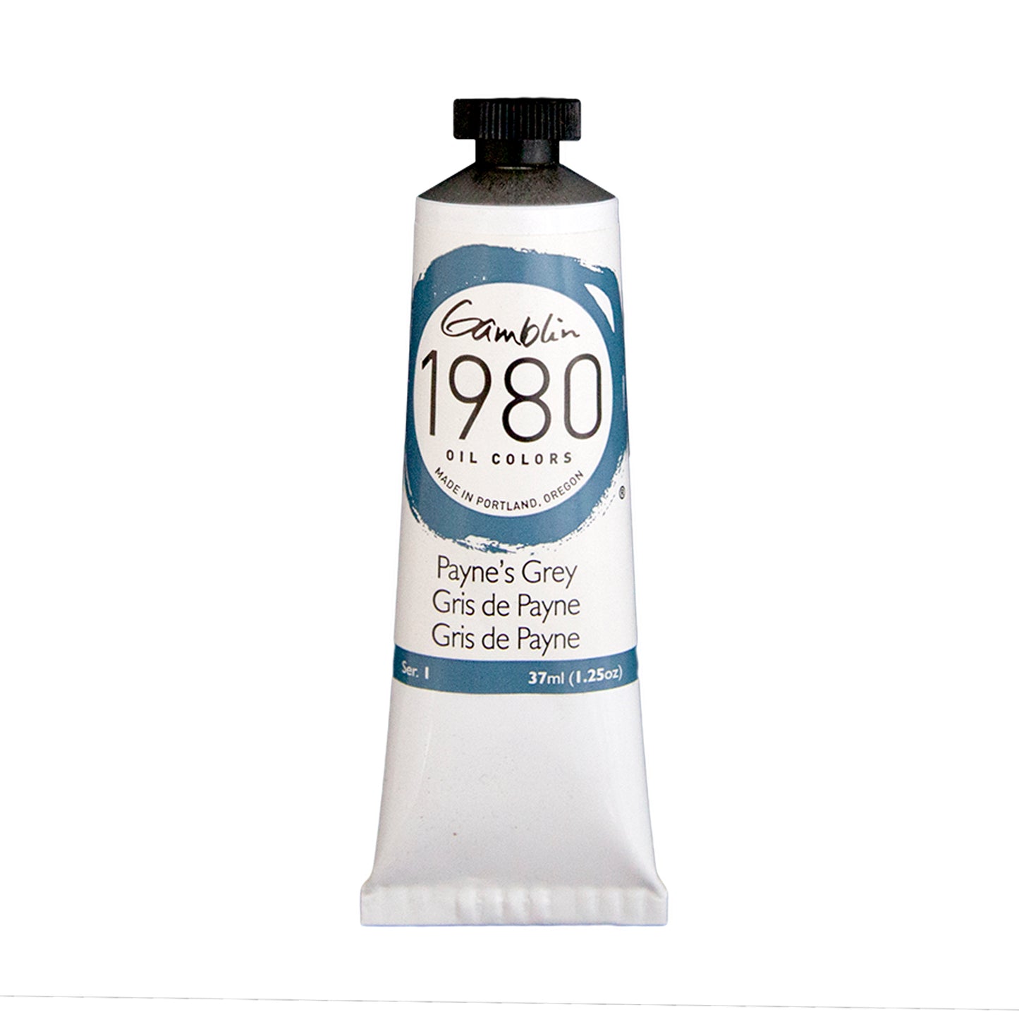 Gamblin 1980 Oil Colour 37ml Series 1 Paynes Grey