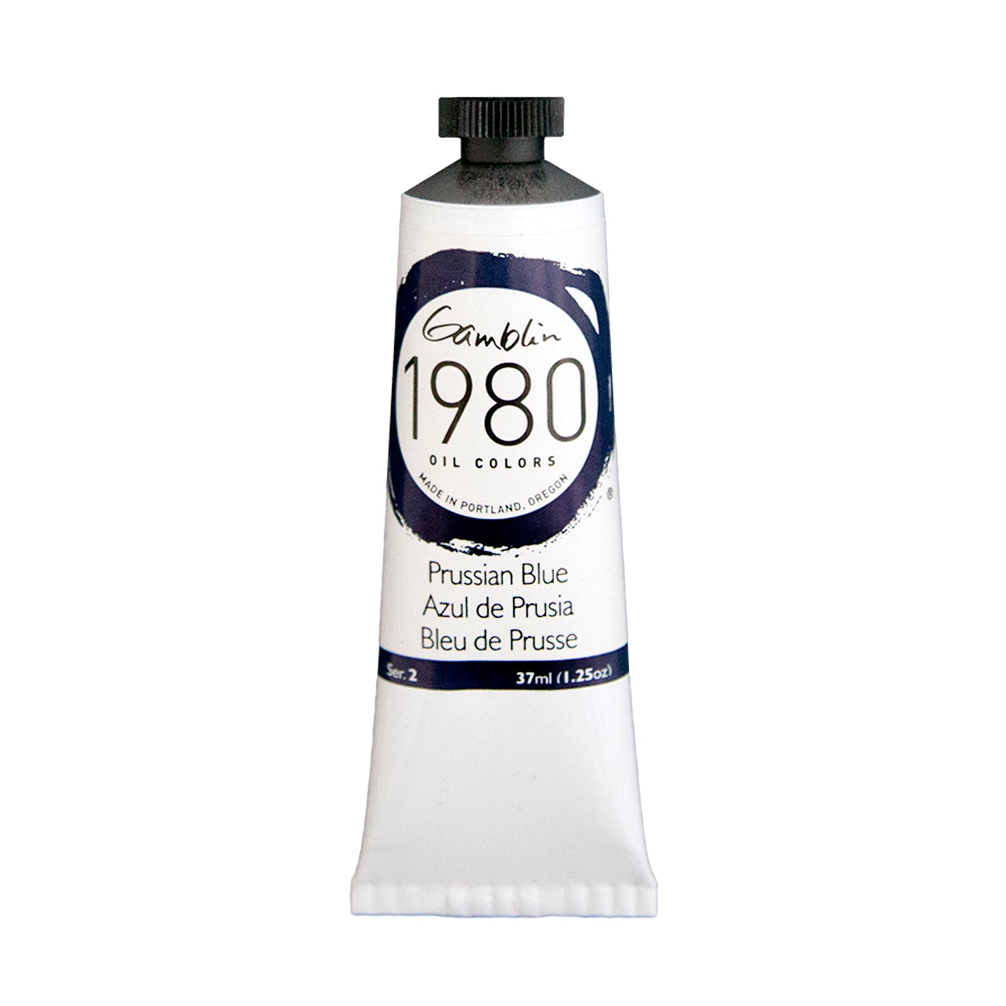 Gamblin 1980 Oil Colour 37ml Series 2 Prussian Blue