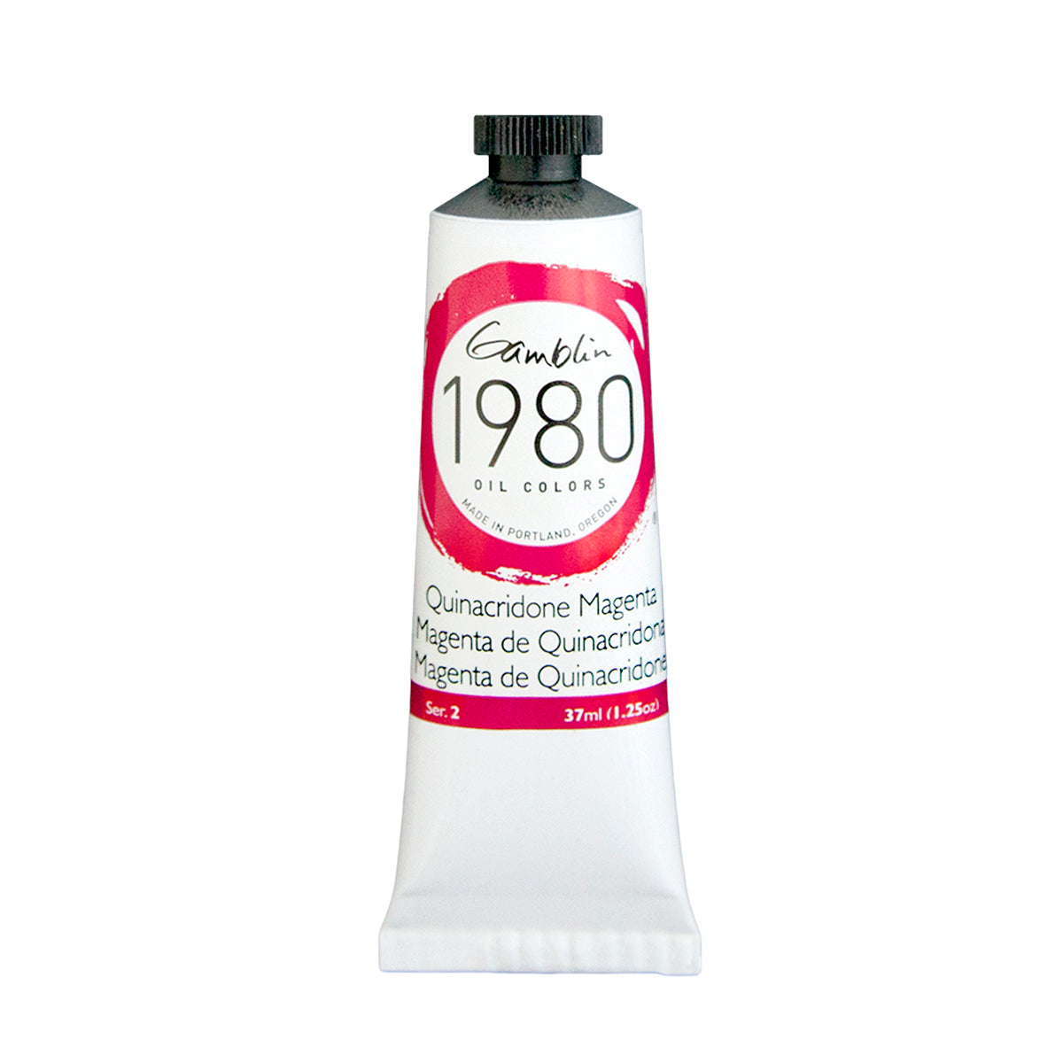 Gamblin 1980 Oil Colour 37ml Series 2 Quinacridone Magenta