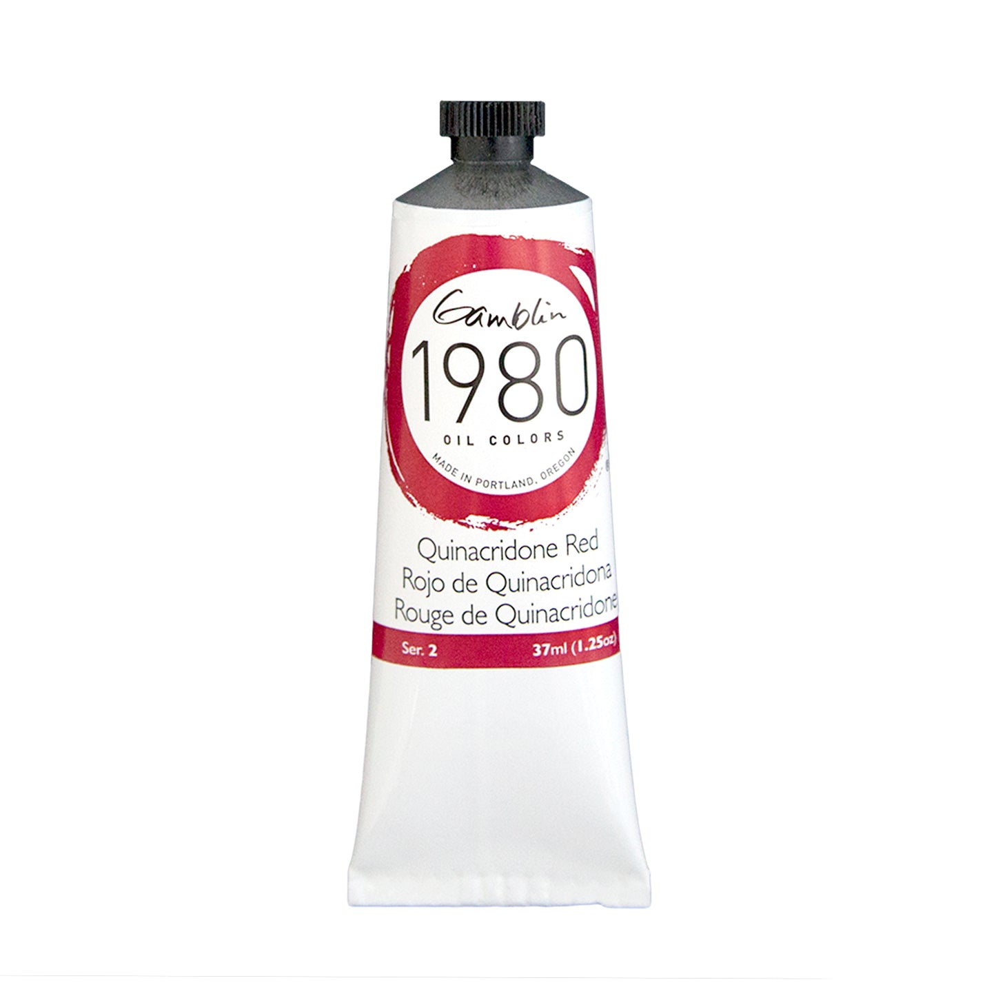 Gamblin 1980 Oil Colour 37ml Series 2 Quinacridone Red