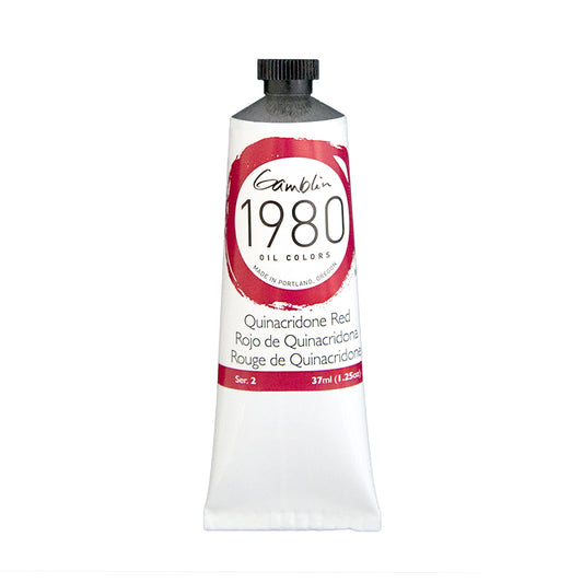 Gamblin 1980 Oil Colour 37ml Series 2 Quinacridone Red