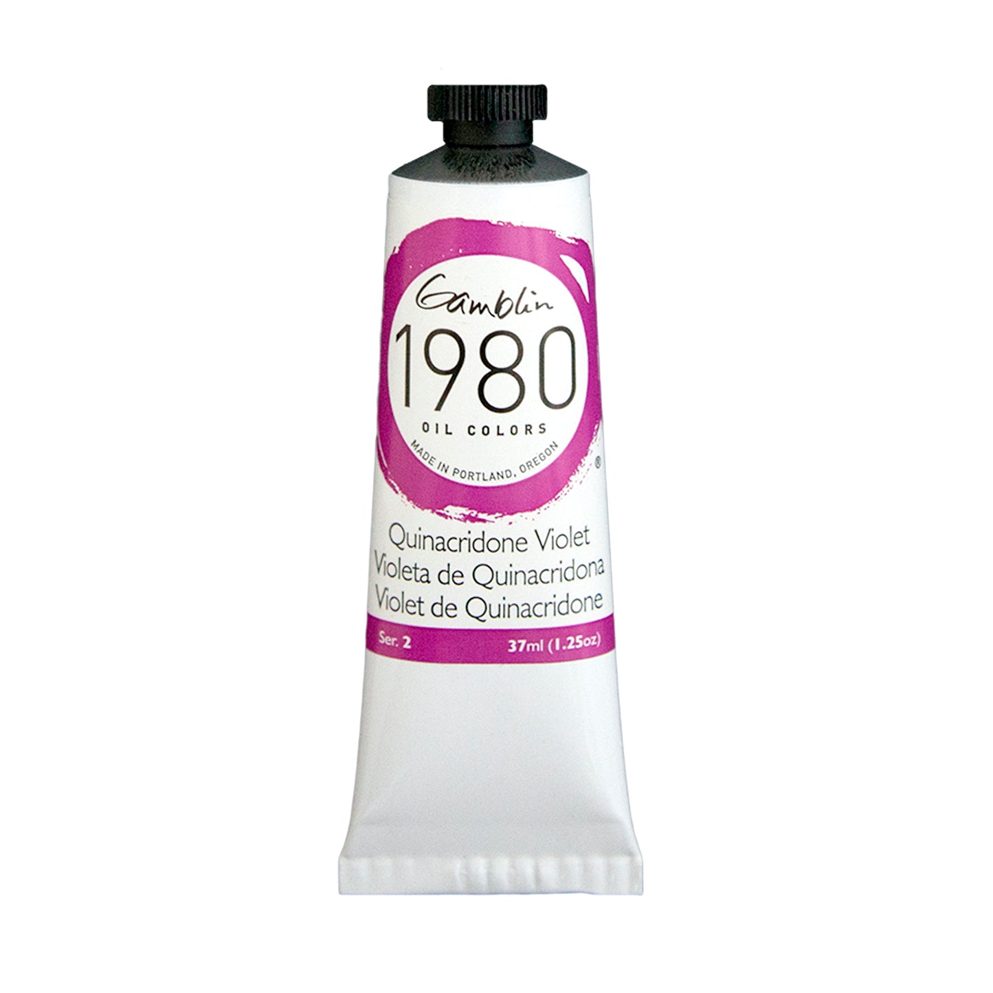 Gamblin 1980 Oil Colour 37ml Series 2 Quinacridone Violet