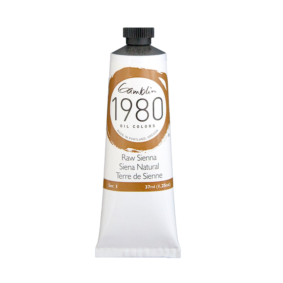 Gamblin 1980 Oil Colour 37ml Series 1 Raw Sienna