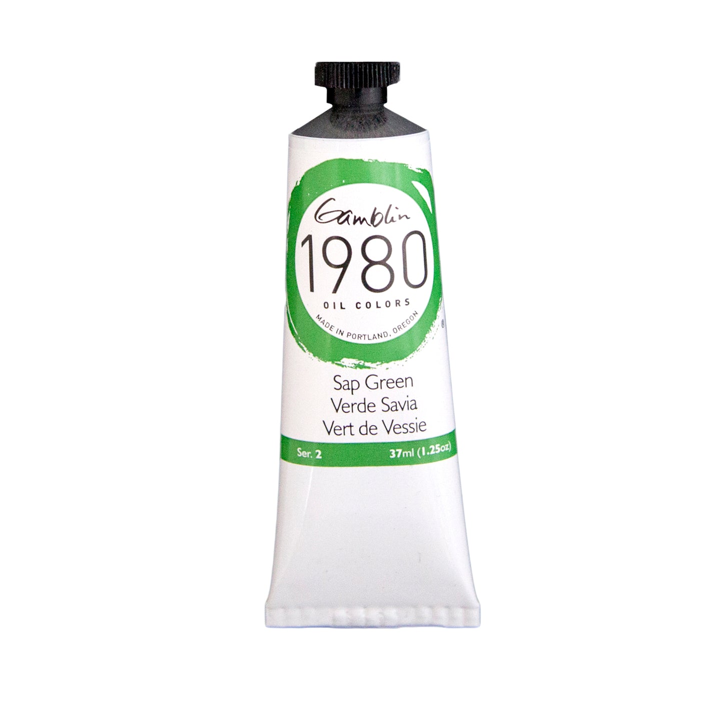 Gamblin 1980 Oil Colour 37ml Series 2 Sap Green