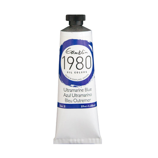 Gamblin 1980 Oil Colour 37ml Series 2 Ultramarine Blue