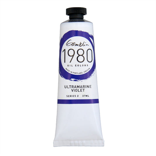 Gamblin 1980 Oil Colour 37ml Series 2 Ultramarine Violet