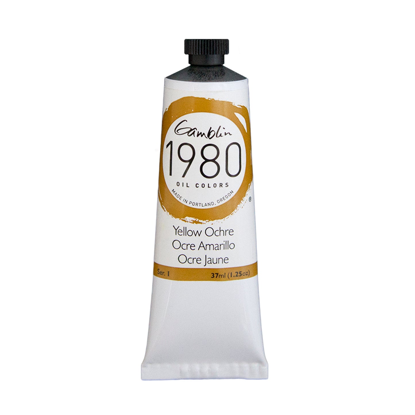 Gamblin 1980 Oil Colour 37ml Series 1 Yellow Ochre